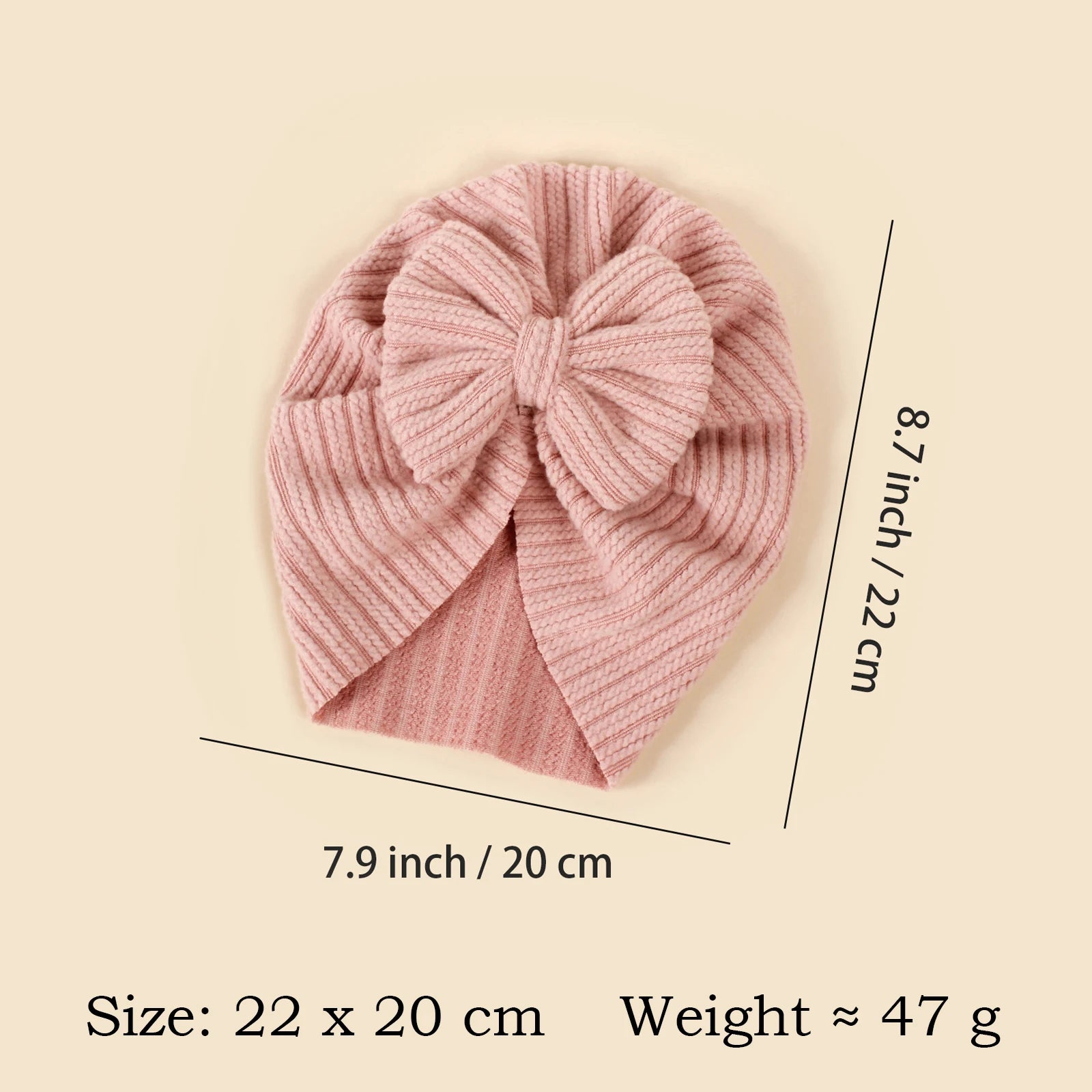 Turban bébé de 0 à 18 mois